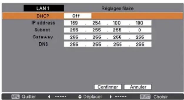 SANYO PLCXU301A - Procedure de configuration - 4
