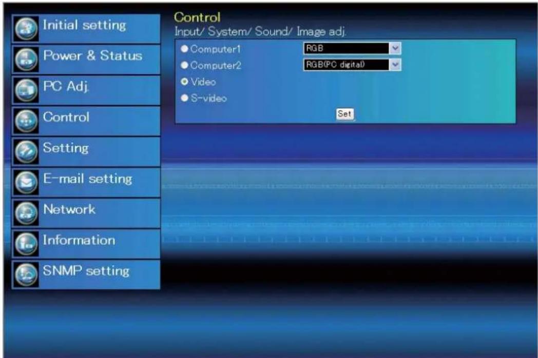 SANYO PLCXU301A - Contrôle - 1