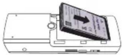 SAPPHIRE MiniProjector 101 - Acoplar la bateria - 3