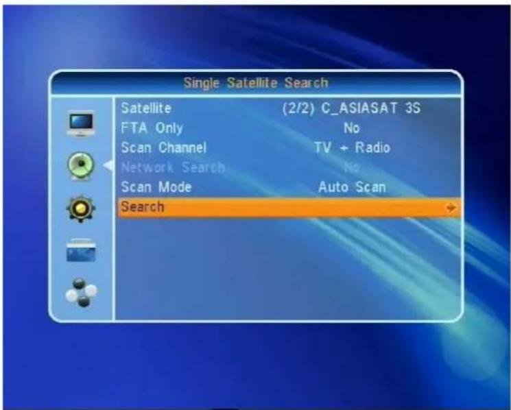 SetOne EasyOne SHD 4U - Channel Search - 1