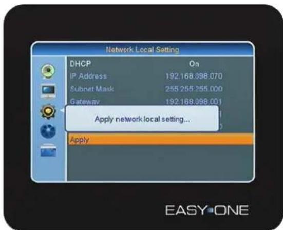 SetOne EasyOne SHD 4U - Network Local Setting - 3