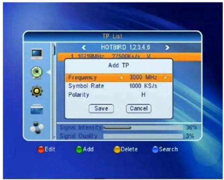 SetOne EasyOne SHD 4U - TP-List - 3
