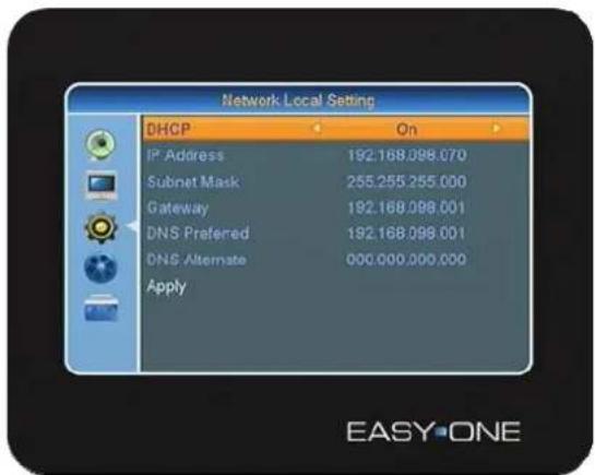 SetOne EasyOne SHD 4U - Installation Reseau local - 2
