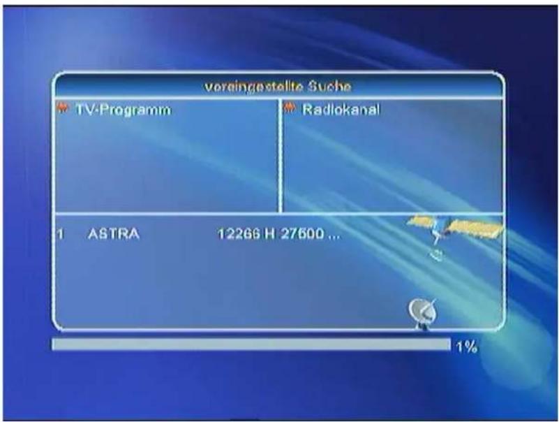 SetOne EasyOne SHD 4U - Programmsuche - 2