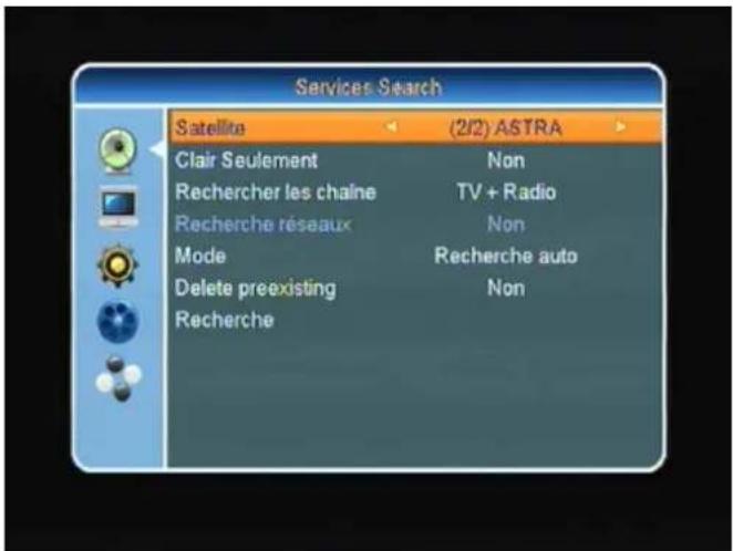 SetOne EasyOne SHD 4U - Recherche de chaînes - 1