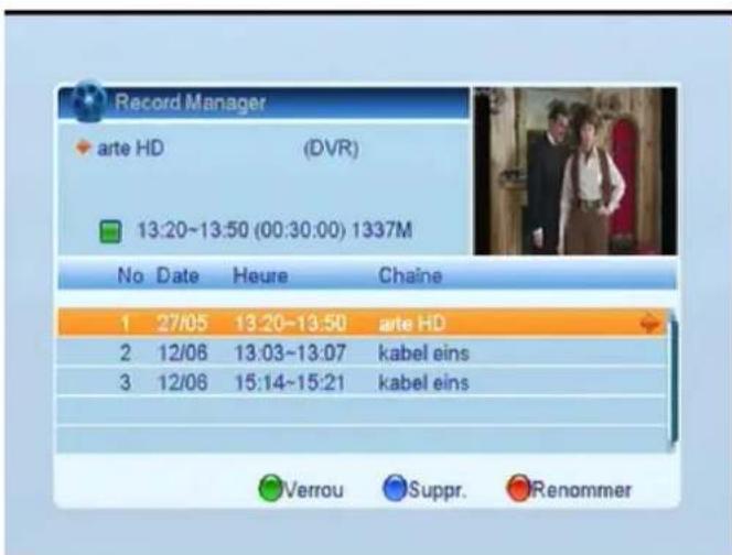 SetOne EasyOne SHD 4U - Enregistrement Manager - 1