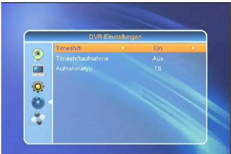 SetOne EasyOne SHD 4U - DVR-Settings - 1