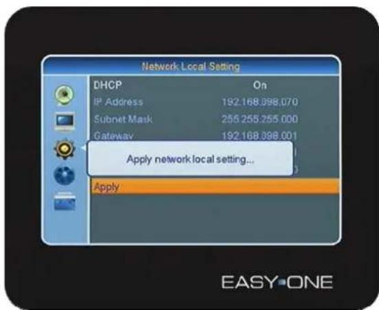 SetOne EasyOne SHD 4U - Installation Reseau local - 3