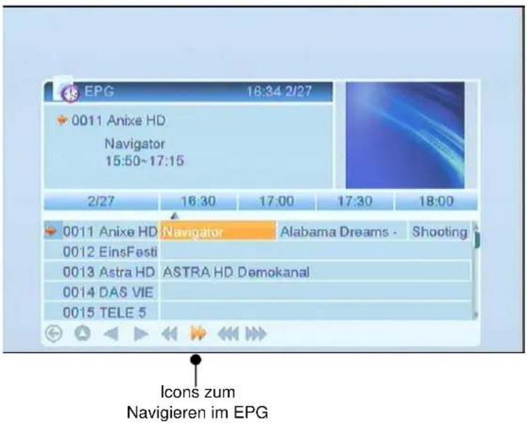 SetOne EasyOne SHD 4U - EPG (Elektronischer Programmführer) - 2
