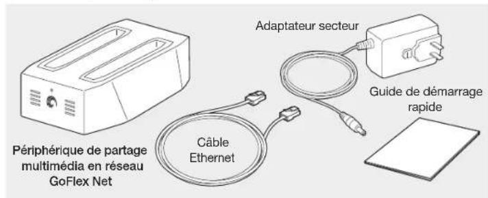 SEAGATE STAK200 - Contenu du kit - 1