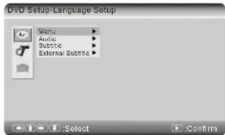 SALORA DVP 7027 DVBT - DVD Setup - 1