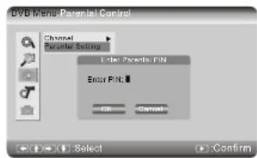 SALORA DVP 7027 DVBT - Parental Setting - 1