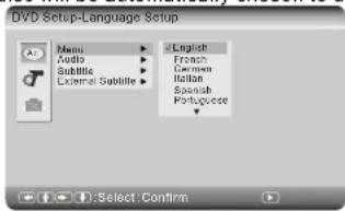 SALORA DVP 7027 DVBT - Menu - 1