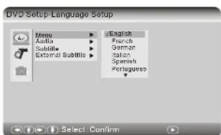 SALORA DVP 7027 DVBT - Menu - 1