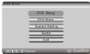 SALORA DVP 7027 DVBT - Réglage DVD - 1