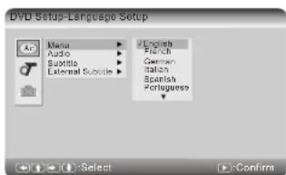 SALORA DVP 7027 DVBT - Menu - 1