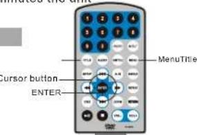 SALORA DVP 9016 - Play DVD disc with title or chapter menu - 1