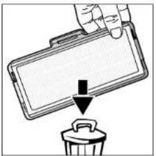 SIEMENS VS07G1840 - Changing the dust bag en - 1