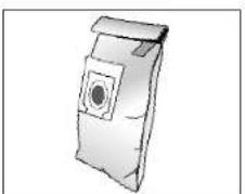 SIEMENS VS07G1840 - Paquet de sacs d'aspirateur de rechange VZ52AFG1 - 1