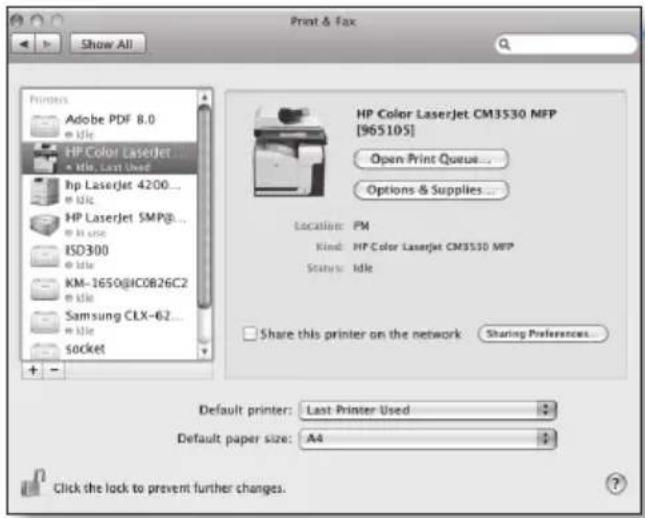 SEH PS113 - Information about a Fast Operational Readiness – Printing in Mac OS X – - 4