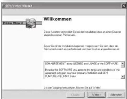SEH PS112 - Information zur schllen Funktionsbereitschaft - Drucken unter Windows - 6