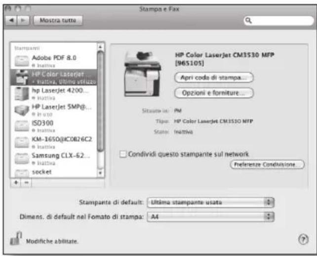 SEH PS112 - Informazioni sulla funzionalità veloc e - Stampare in Mac OS X - - 4