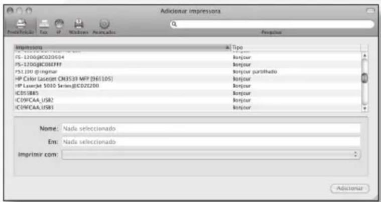 SEH PS112 - Informações para obter rapidamente a operacionalidade - Imprimir em Mac OS X - - 5