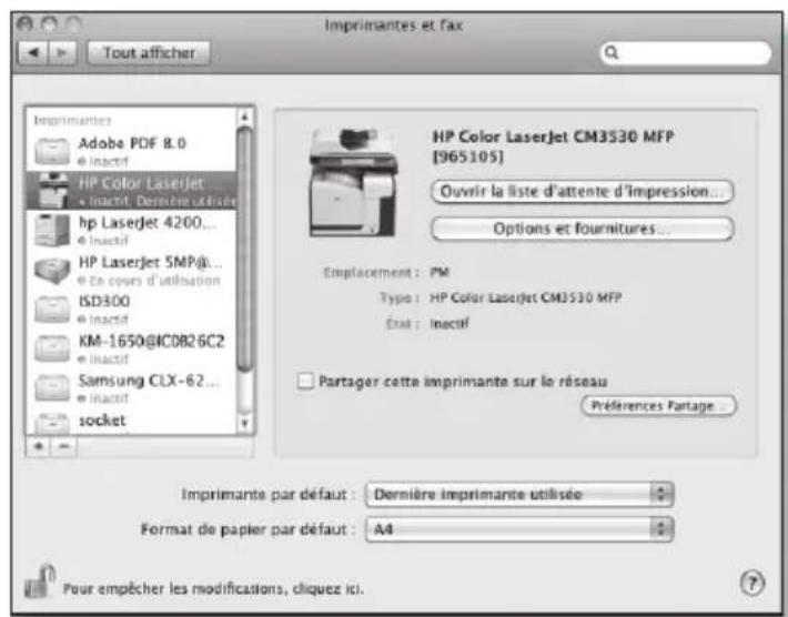 SEH PS112 - Informations sur un fonctionnement rapide - Imprimer sous Mac OS X - - 4