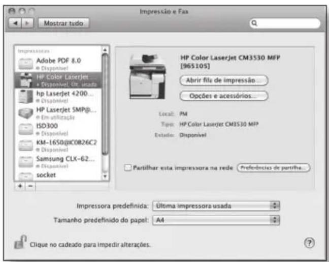 SEH PS1129 - Informações para obter rapidamente a operacionalidade – Imprimir em Mac OS X – - 4