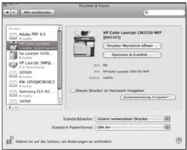 SEH PS1129 - Information zur schnellen Funktionsbereitschaft – Drucken unter Mac OS X – - 4