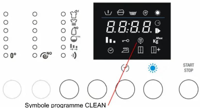 SMEG LSTA146S - PROGRAMME CLEAN - 1