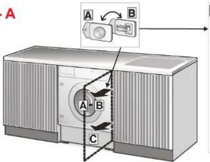 SMEG WMI16AAA1 - ASSEMBLY INSTRUCTIONS FOR BUILT-IN WASHING MACHINES - 4