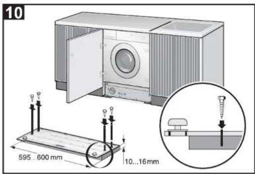 SMEG WDI12C1 - ASSEMBLY INSTRUCTIONS FOR BUILT-IN WASHING MACHINES - 18