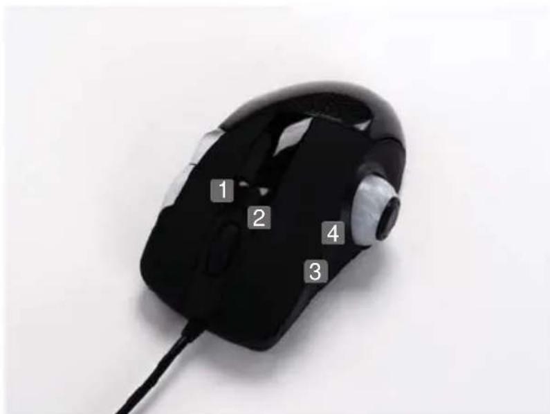 SILVERSTONE RVM01 - SilverStone raccomanda i seguenti modi di utilizzare il RAVEN Gaming Mouse - 3