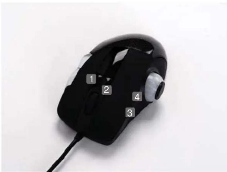 SILVERSTONE RVM01 - SilverStone recommends the following ways to use the RAVEN Gaming Mouse - 3