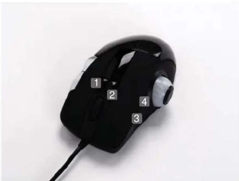 SILVERSTONE RVM01 - SilverStone建議以下列方式使用RAVEN遊戲滑鼠 - 3