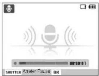 SAMSUNG ES30 - Enregister un mémo vocal - 1