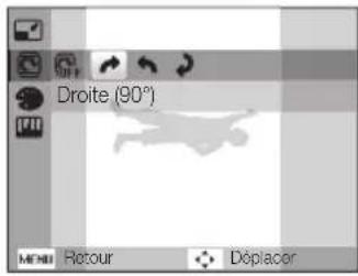 SAMSUNG ES30 - Faire pivoter une photo - 1