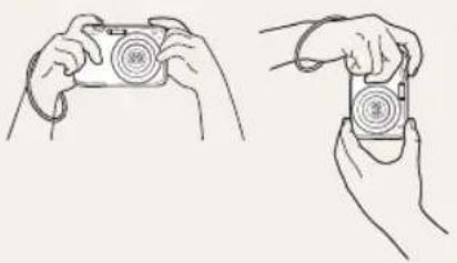 SAMSUNG ES30 - Tenez correctement l'appareil photo - 1