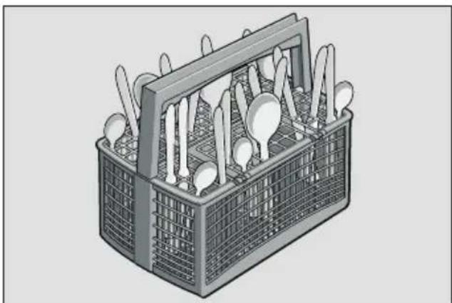 SIEMENS SN25M839EU - Panier à couverts - 1