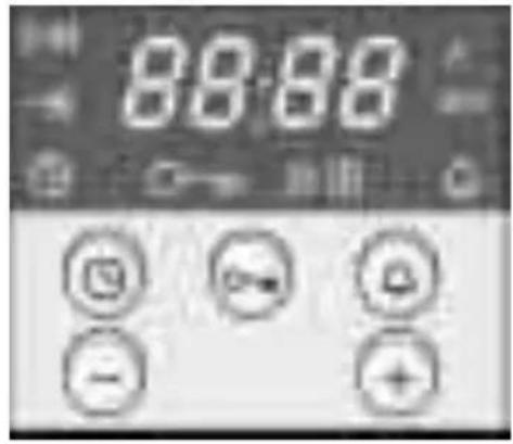 SIEMENS HB33K550 - Bedientasten und Anzeigefeld - 1