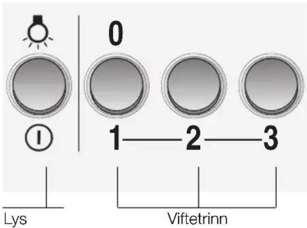 SIEMENS LC46950 - Betjening av damphetten - 2