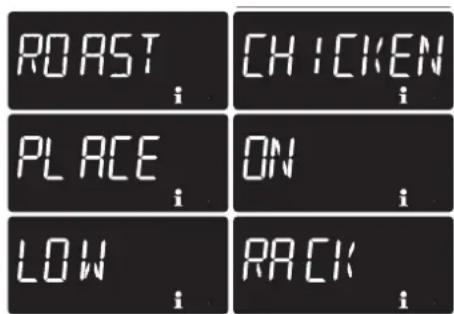 ROAST i CHICKEN i PLACE i ON i LOW i RACK i