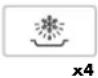 SHARP R879WH - TABELLA SCONGELAMENTO AUTOMATICA - 6