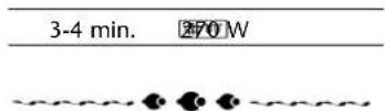 SHARP R879WH - Procedimento - 1