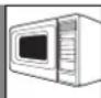 SHARP R879WH - FONCTIONNEMENT AUTOMATIQUE (PIZZA/DÉCONGÉLATION AUTO) - 1