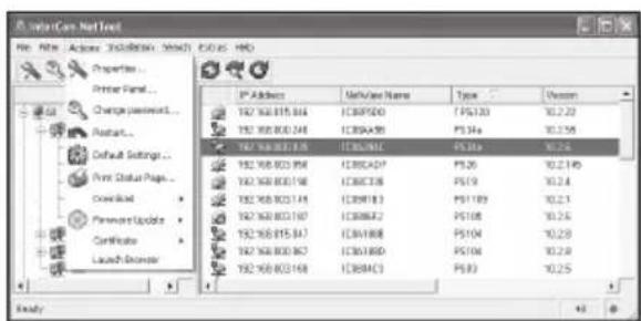 SEH PS03a - Administration via Printserver Homepage - 2