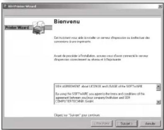 SEH PS01a - Informations sur un fonctionnement rapide - imprimer sous windows - - 6
