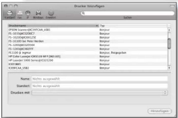 SEH PS01a - Information zur schllen Funktionsbereitschaft - Drucken unter Mac OS X - - 6