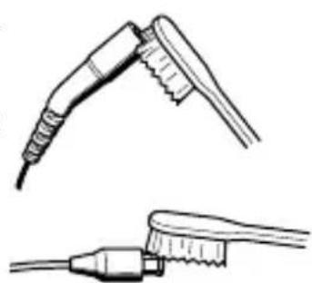 SENNHEISER HSP 4 - Limpie los contactos del cable de conexión - 2